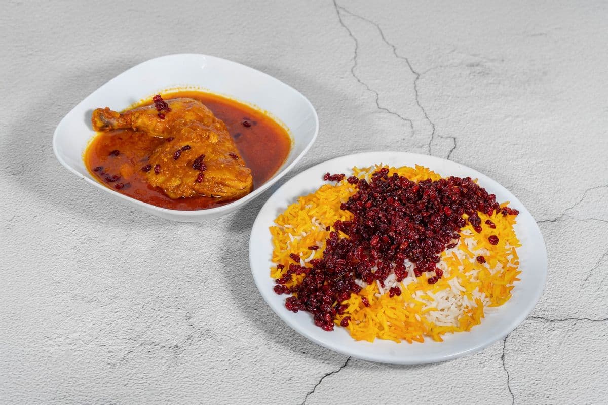 Chicken and Barberry Rice (Zereshk Polo)