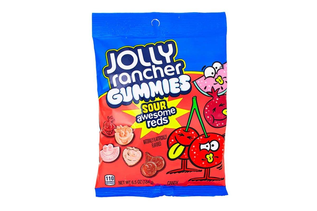 Jolly Rancher Gummies Sour Awesome Reds 184g-US