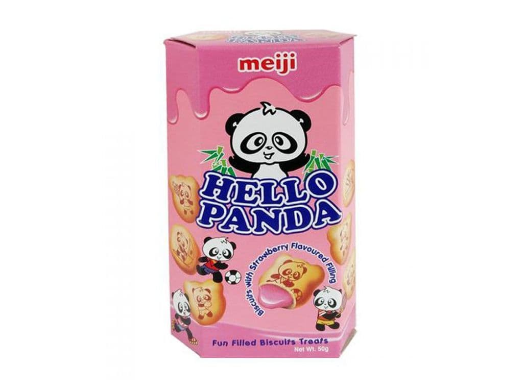 Hello Panda Biscuits Strawberry Creme Filled Cookie