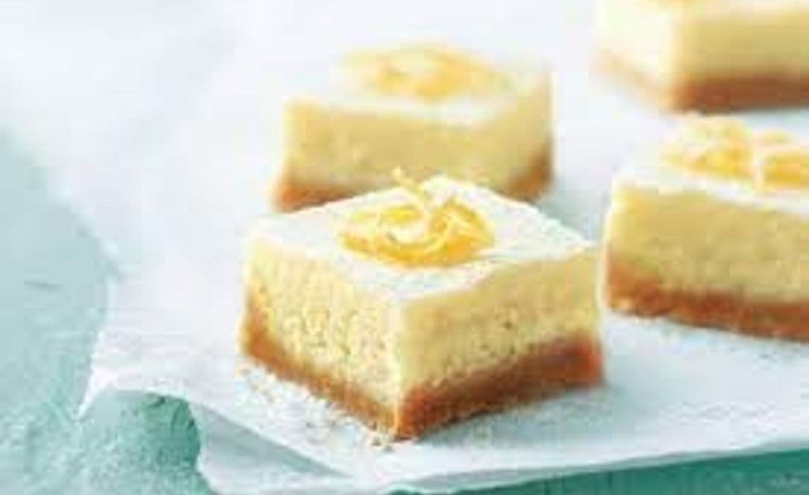 Creamy Lemon Bar (V)(GF)