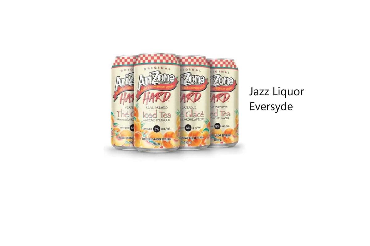 ARIZONA HARD PEACH ICED TEA (6PKC) (1 x 6x355ML)