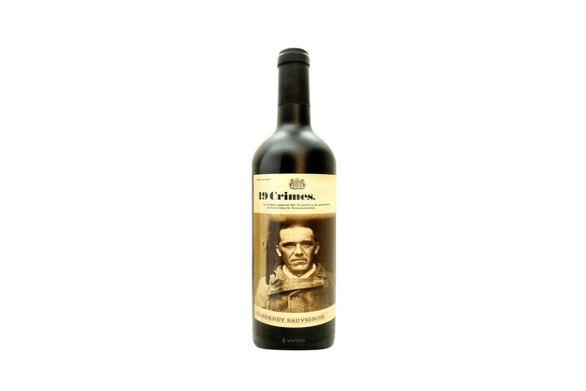 779001. 19 CRIMES CABERNET SAUVIGNON (1 x 750ML)