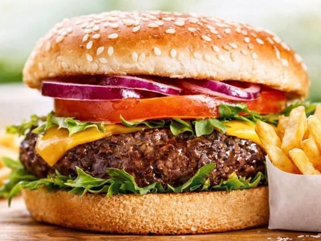 Kids Burger W/ Fries