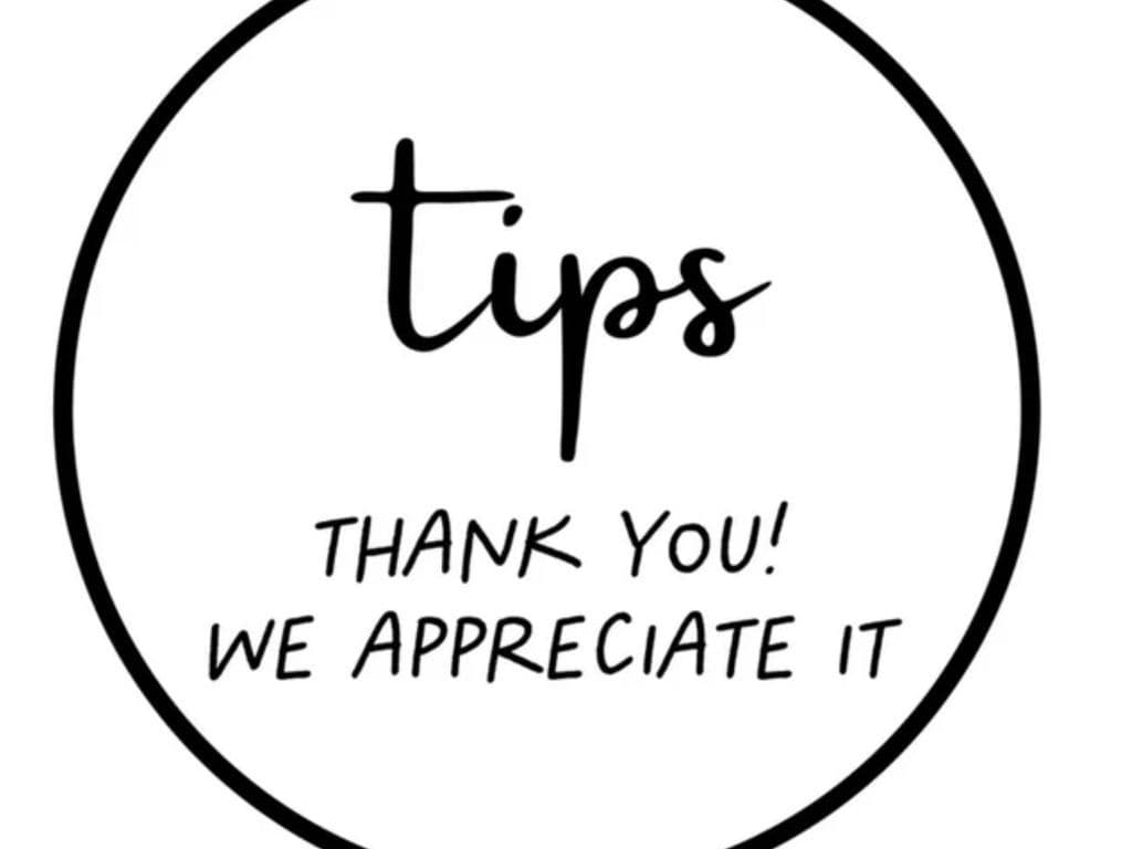 Tip $2 - Thank you!
