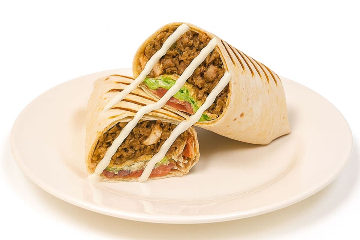 Mixed Shawarma Wrap (Chicken and Beef)