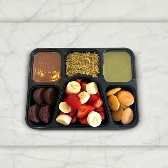 Dubai Chocolate Kunafa Fondue Box