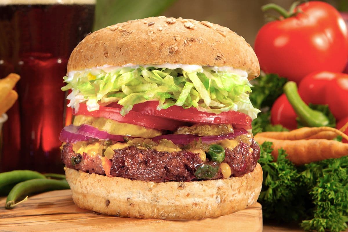 VEGGIE BURGER MEAL
