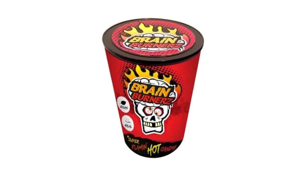 Brain Burnerz Super Flamin Hot Candy - UK