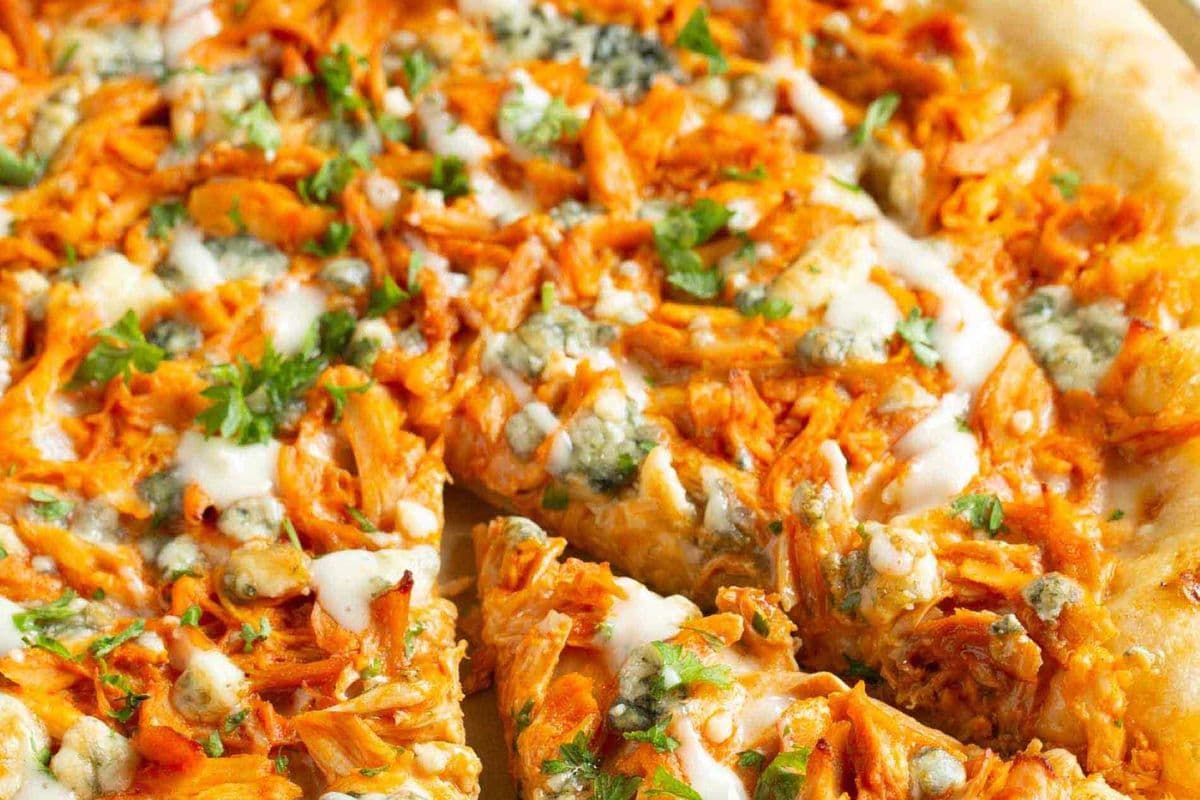 Fiery Buffalo Chicken Pizza