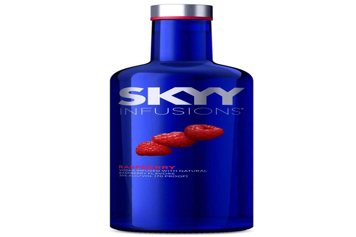 SKYY RASBERRY INFUSION VODKA 750 ML (1 x 750 ML)
