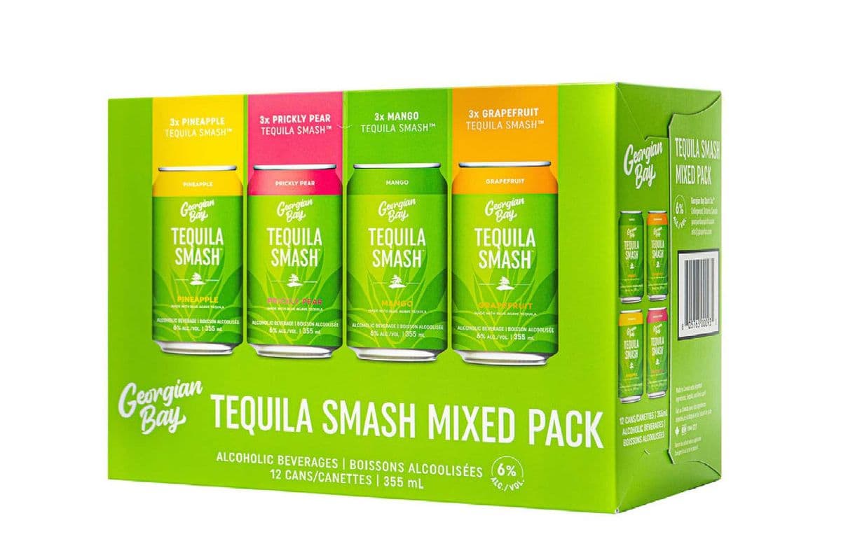 Georgian Bay Spirit Co Tequila Smash Mix (12 x 355 ml Cans)