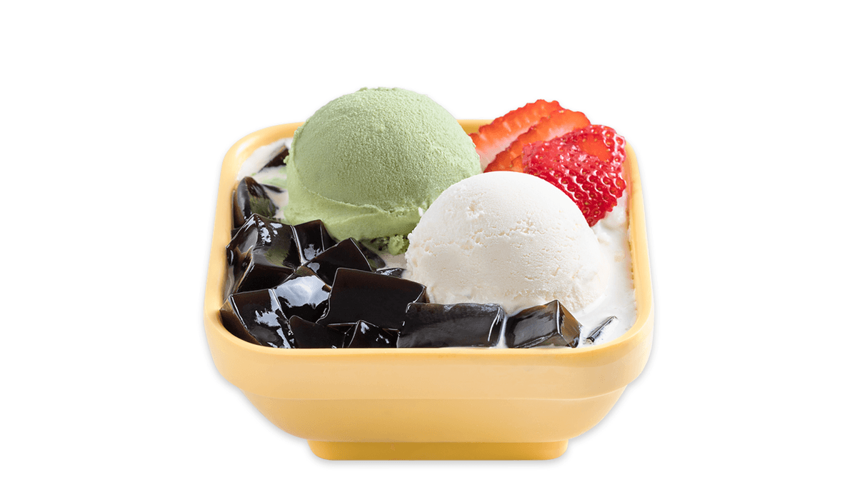 Twins Snow Mountain Grass Jelly - 雪山孖宝凉粉
