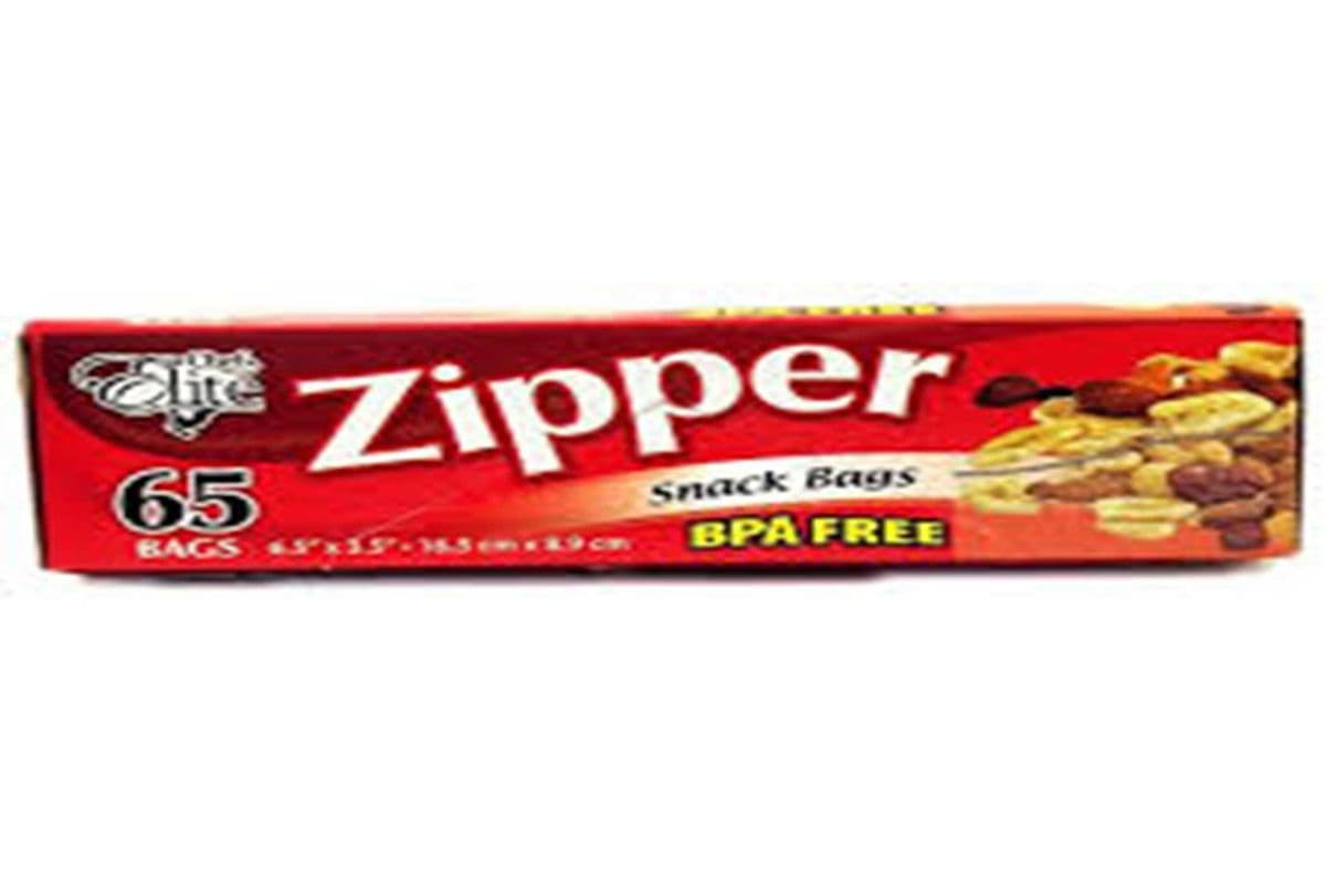 Zipper snack bags (65 bags)