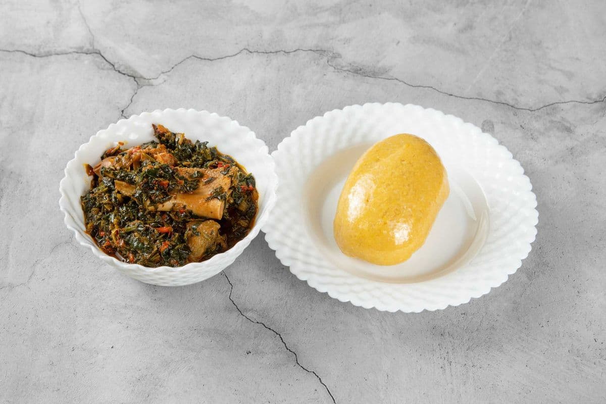 Vegetable Soup with Garri