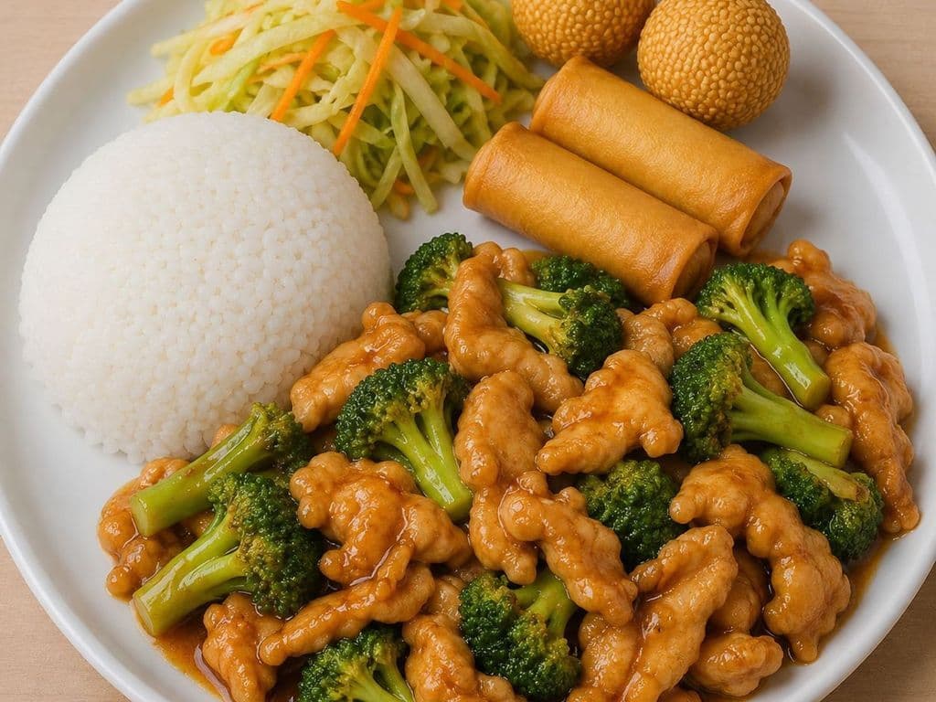 Broccoli Chicken Combo