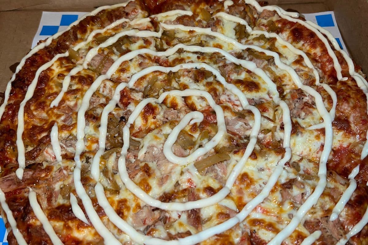 Tuna Fish Pizza