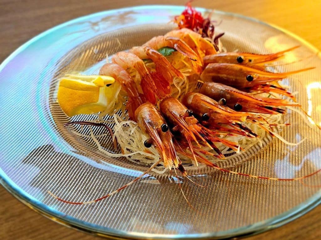 Botan Ebi Sashimi