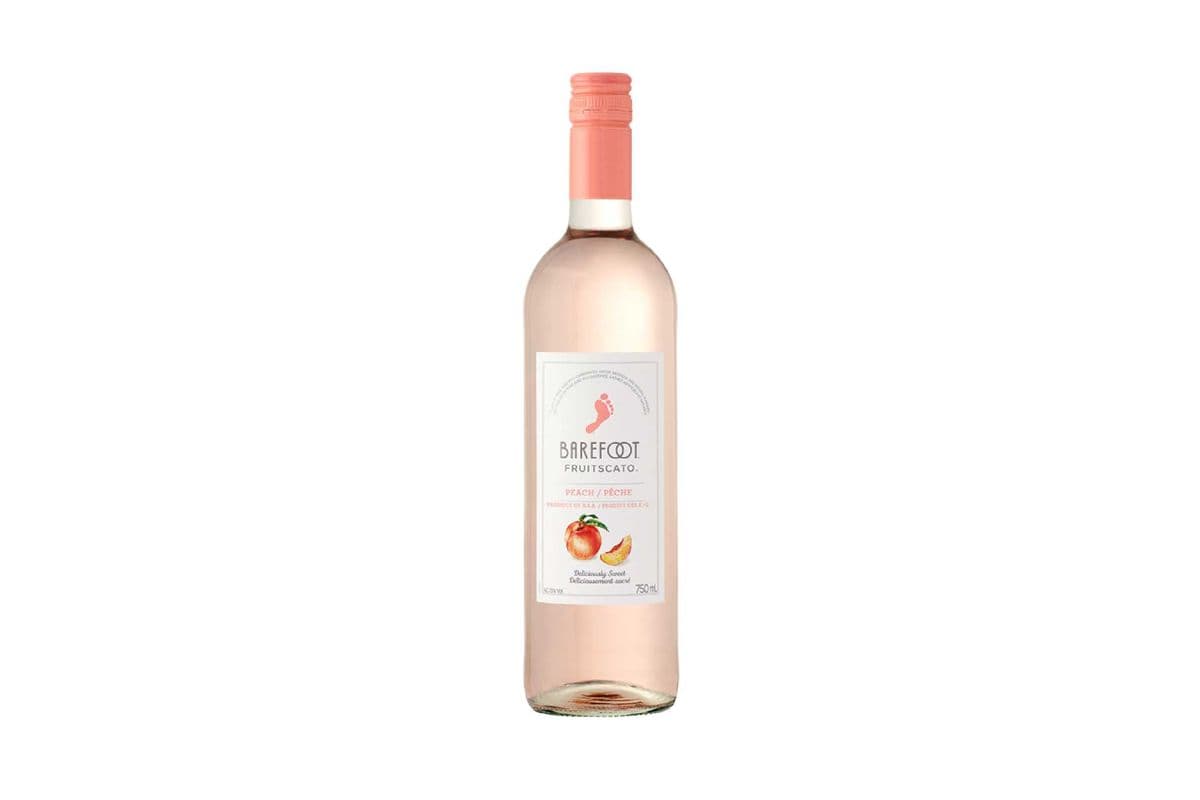 837066. BAREFOOT FRUITSCATO PEACH (1 x 750ML)