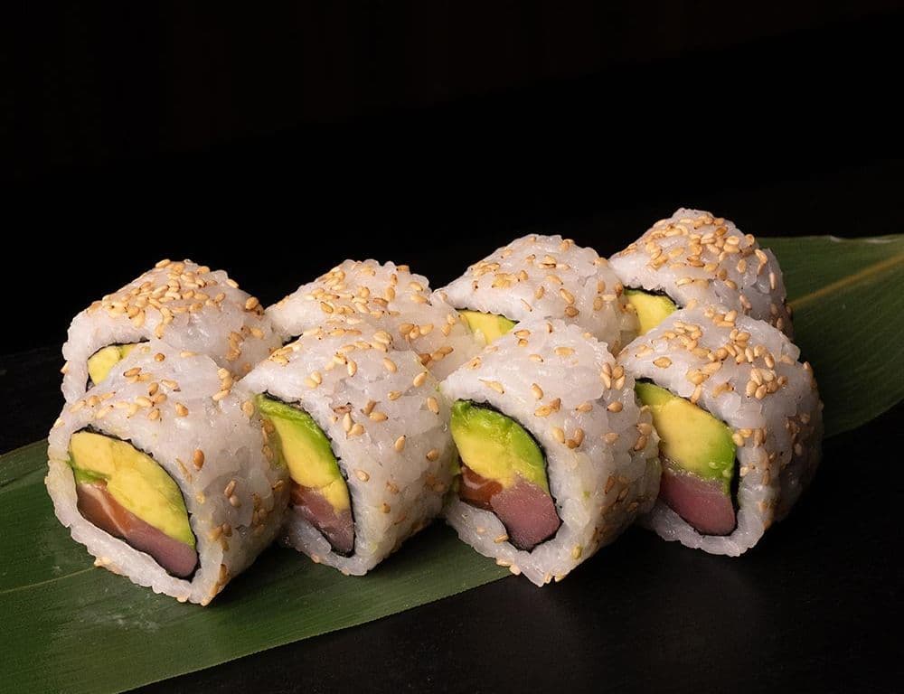 Salmon Tuna Avocado Roll