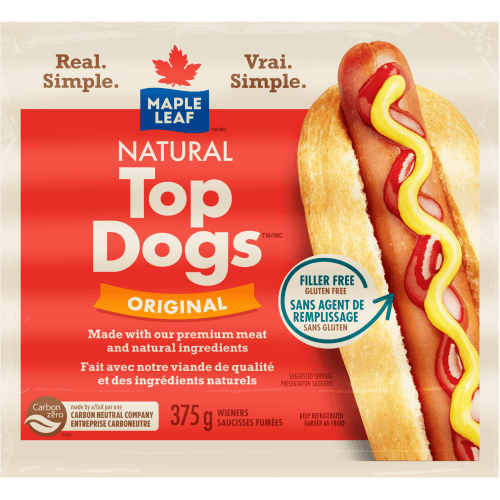 Maple Leaf Top Dog Regular Original (375 g)