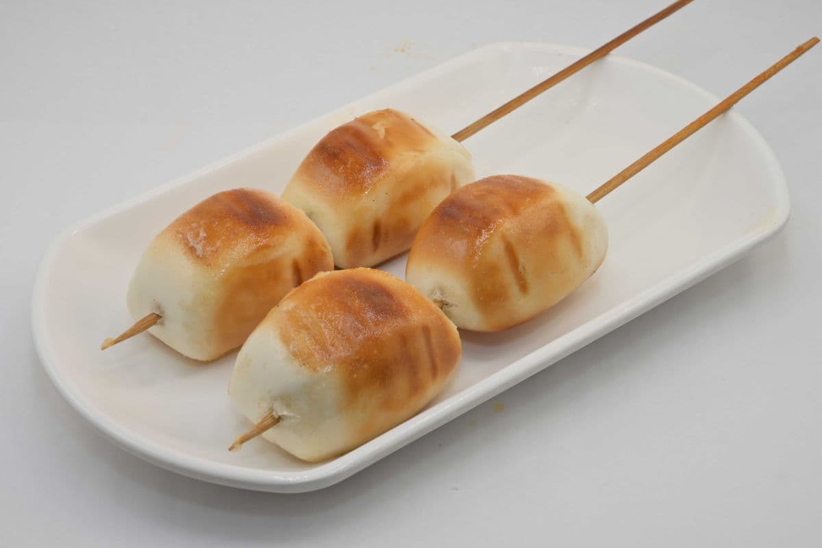 BBQ Steamed Bun (2 pcs) 烤馒头片 (2串)
