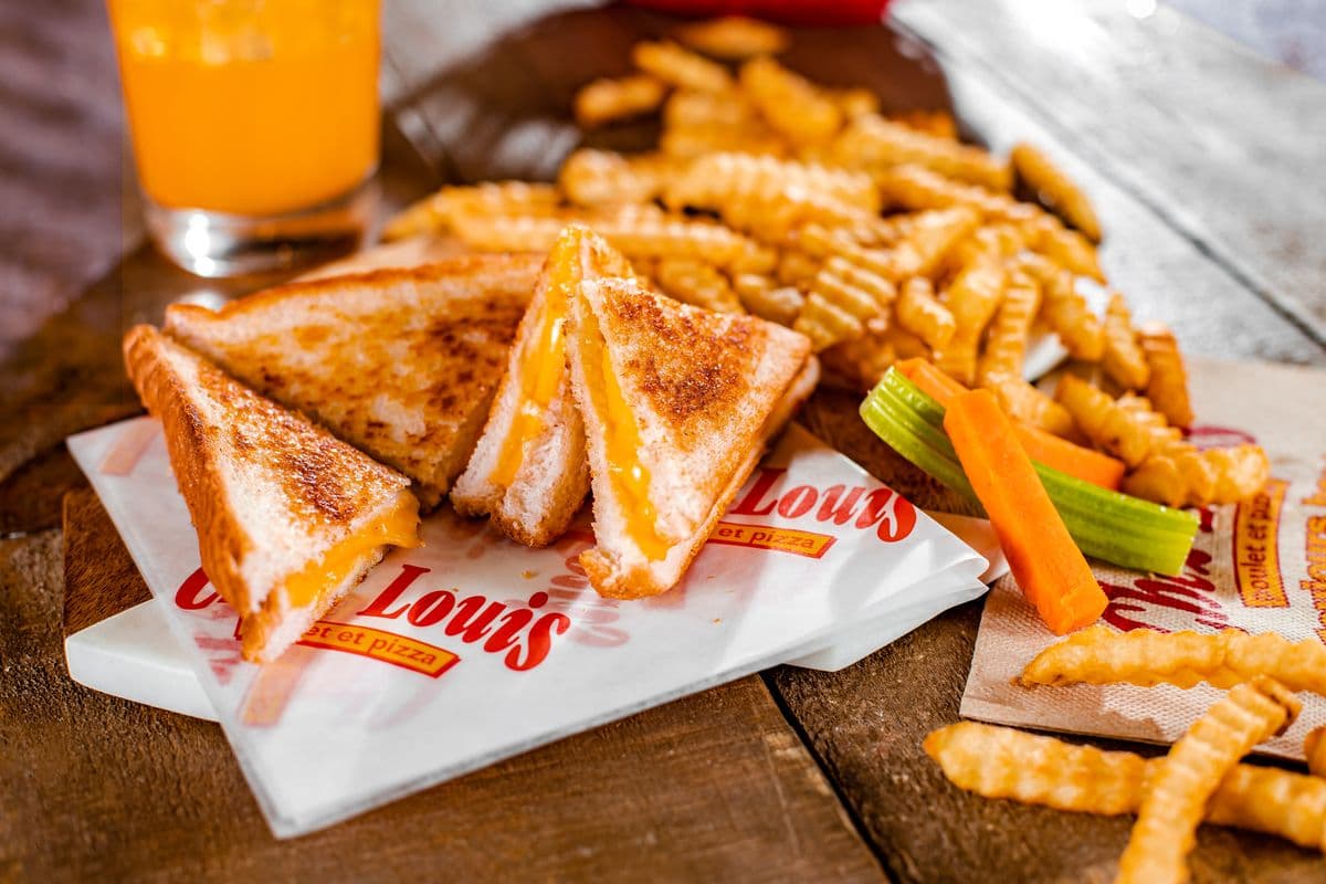 Mini-Louis Sandwich Grillé Au Fromage