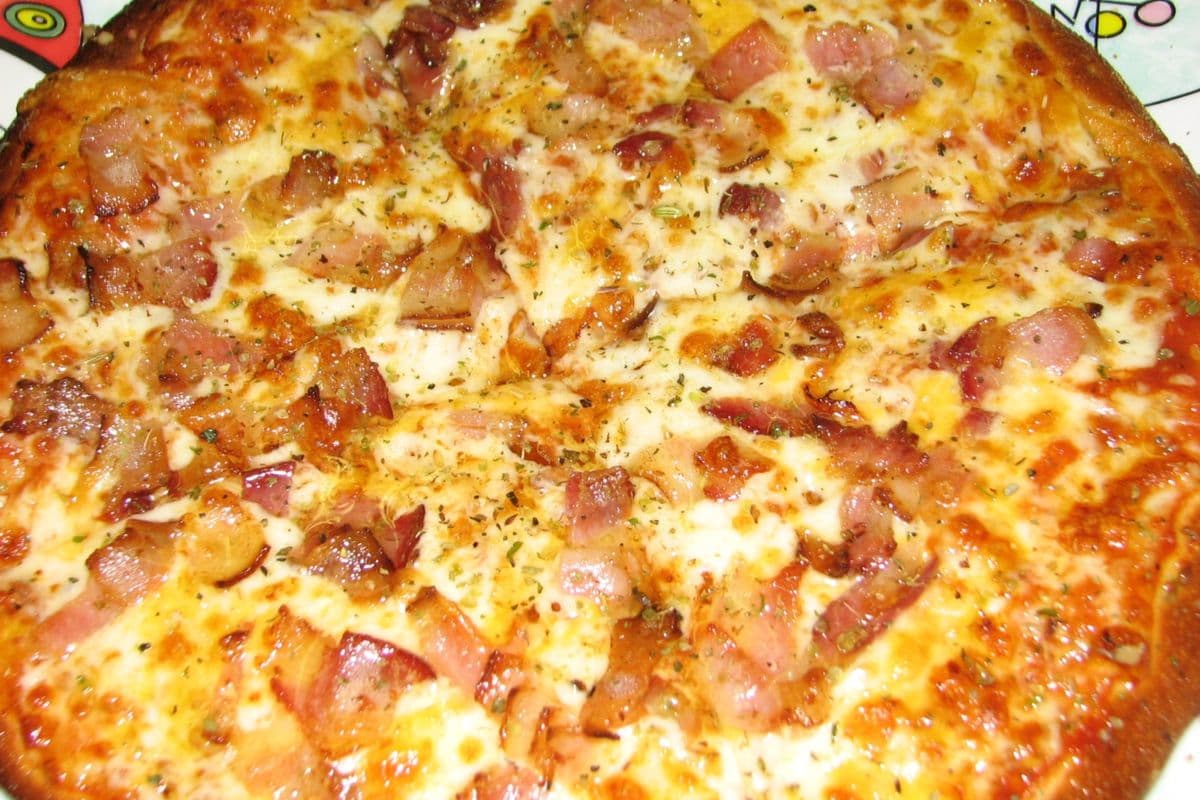 10" Pizza fromage bacon / 10" Pizza Cheese Bacon
