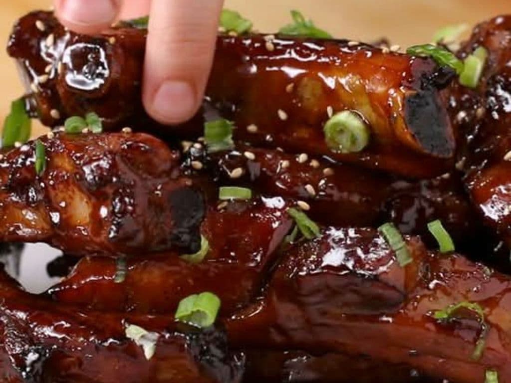Crispy Fried Baby back Ribs