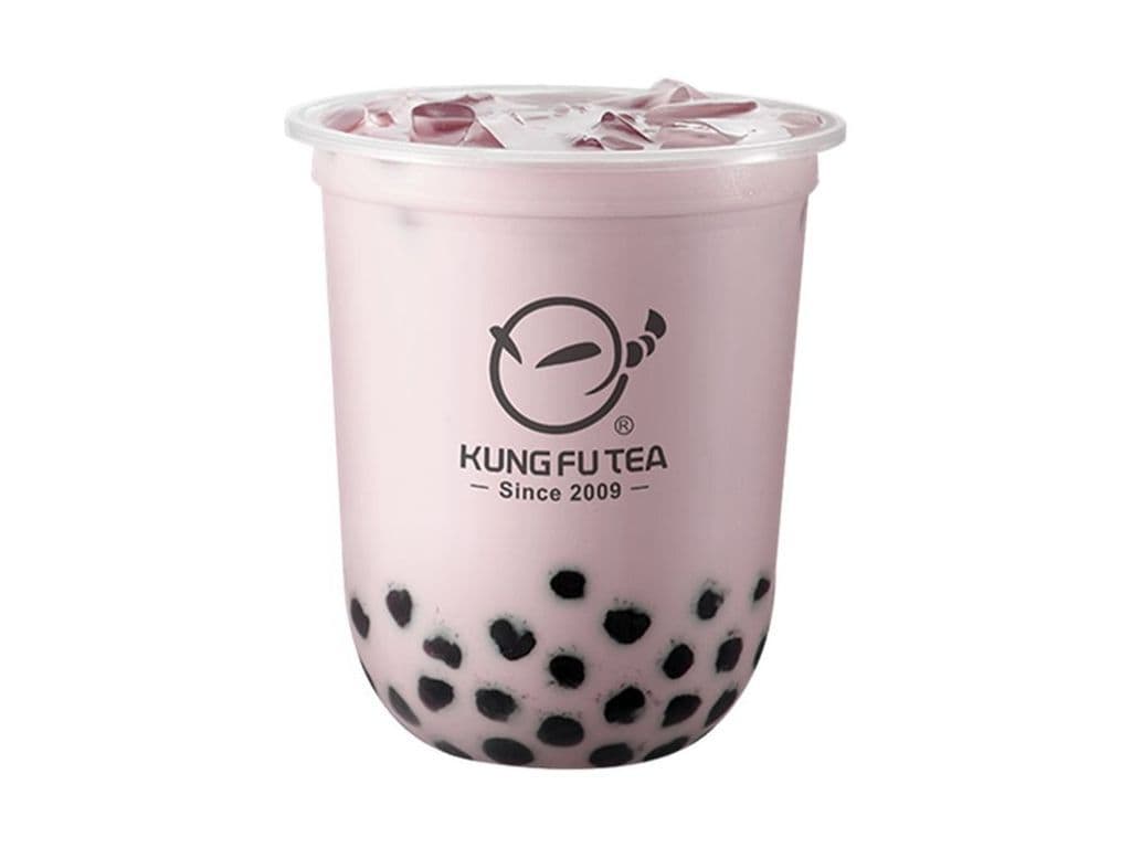 Fresh Taro Milk Tea W/ Pearls