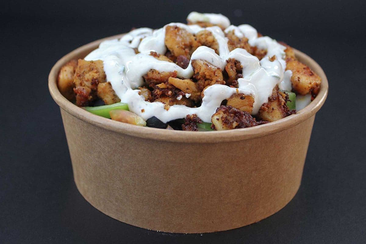 Chicken Donair Salad