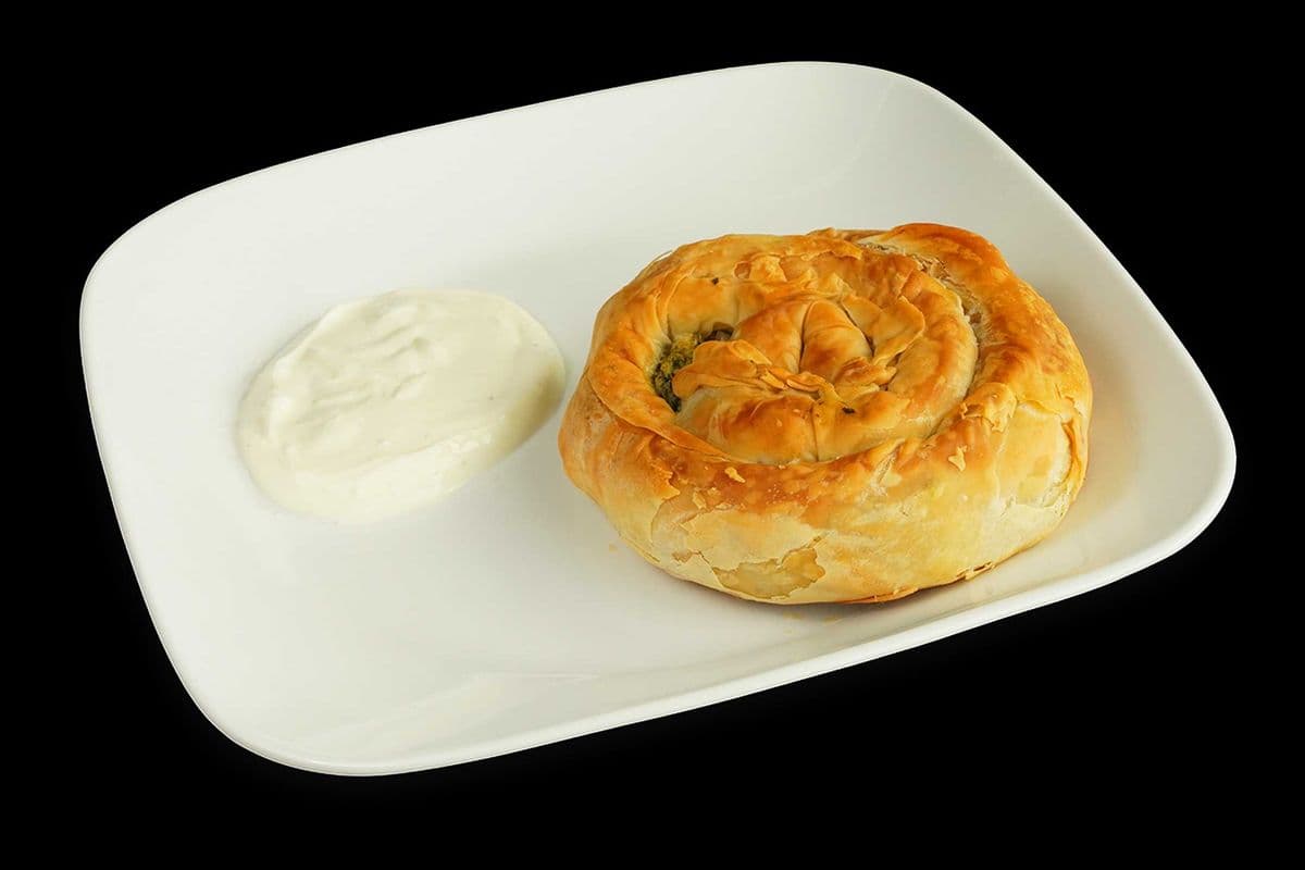 Spinach Pie with Tzatziki Combo