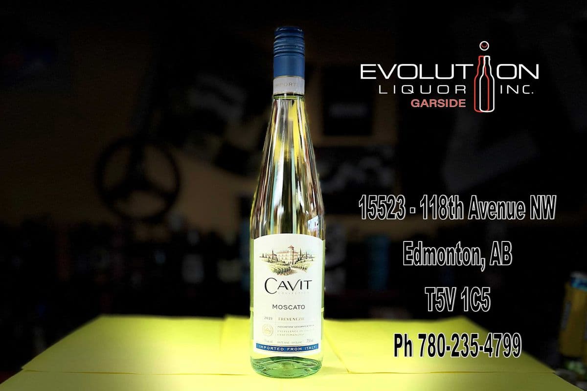 Cavit Collection Moscato 0750G (1 x 750ml Glass Bottle)