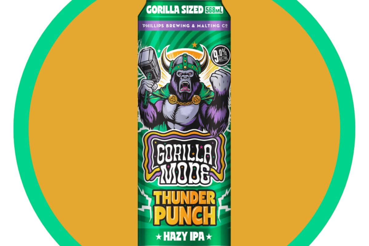 Phillips Gorilla Mode Thunder Punch Hazy IPA (1 x 568ml)