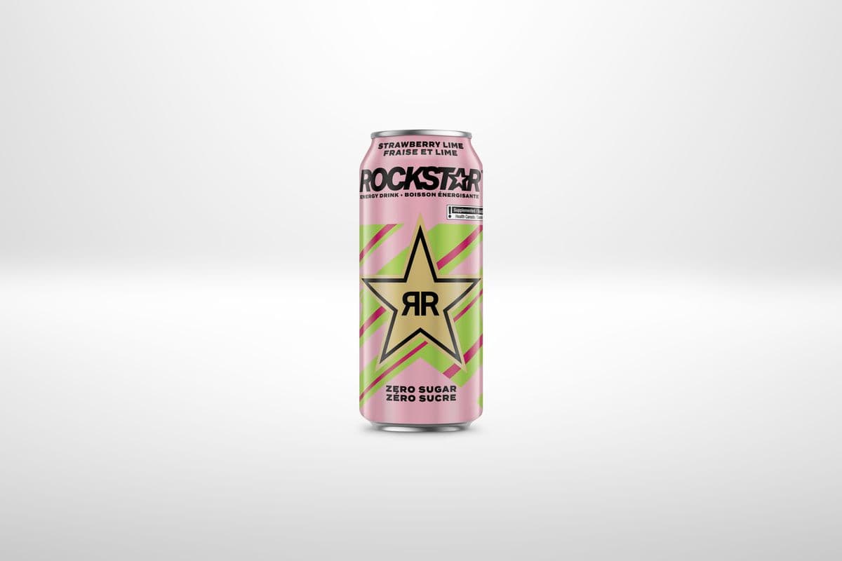 Rockstar Zero Strawberry Lime (473 ml)