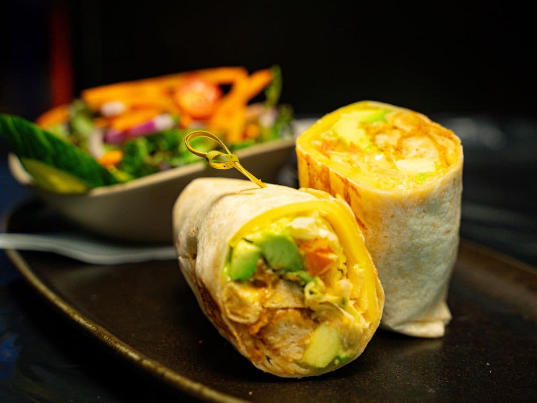 Vegan Chicken Wrap