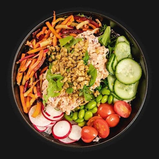Poké saumon érable et bacon / Maple and Bacon Salmon Poke