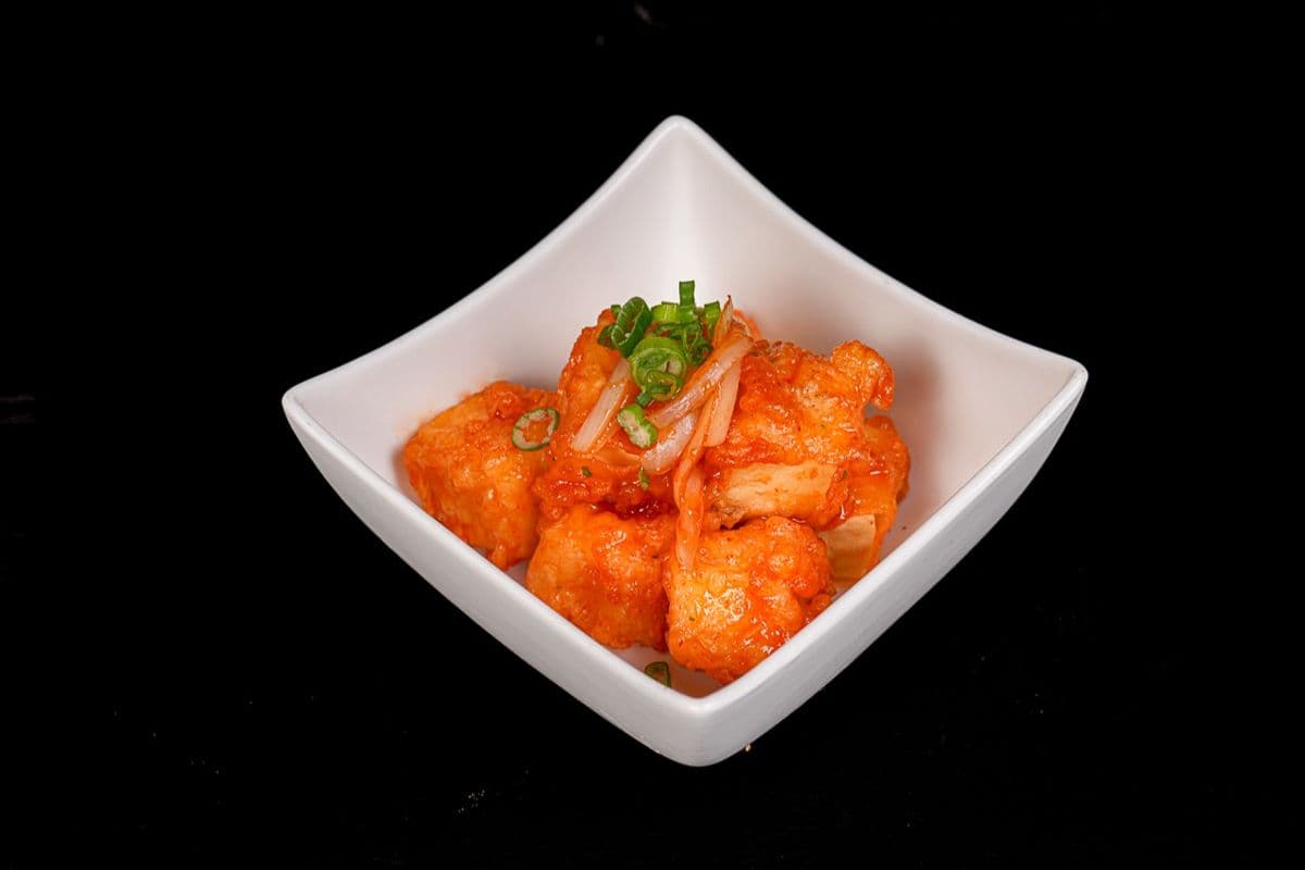 Spicy Agedashi Tofu