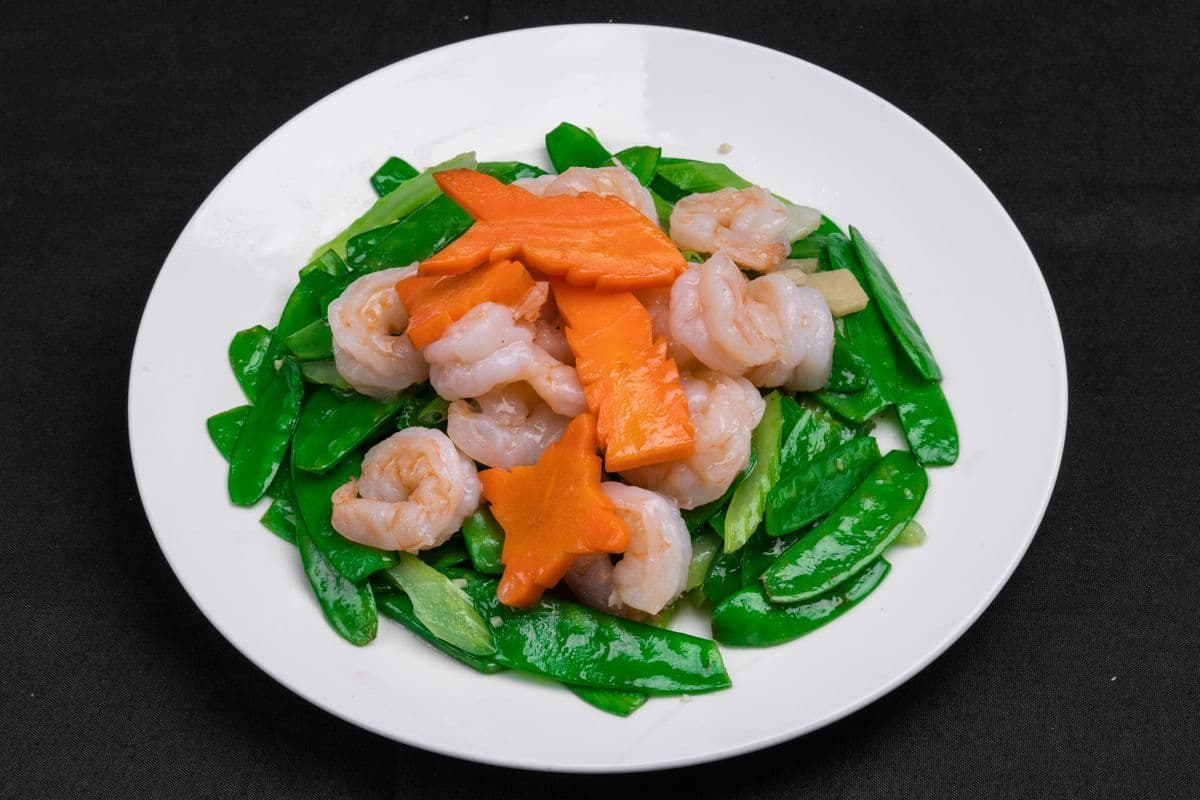 Shrimp with Snow Peas