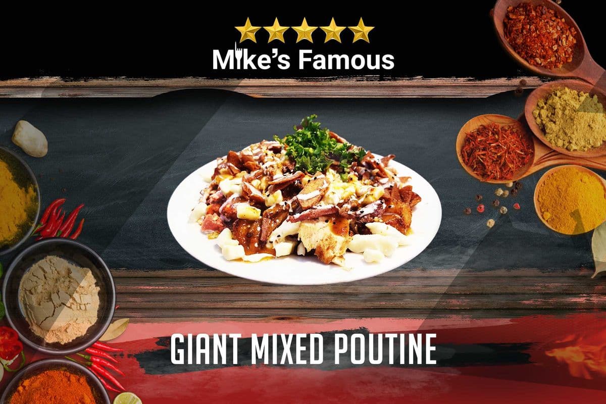 Giant Mixed Poutine