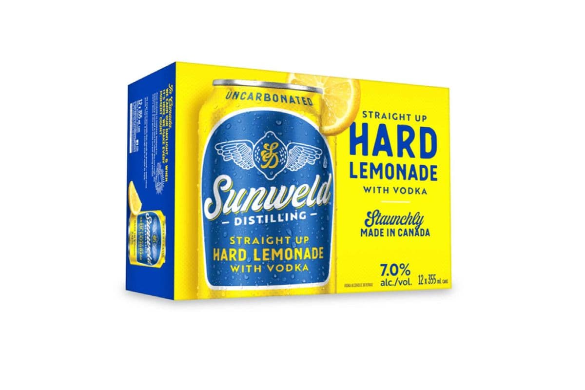 140944. SUNWELD HARD LEMONADE (12 x 355ML (CANS))