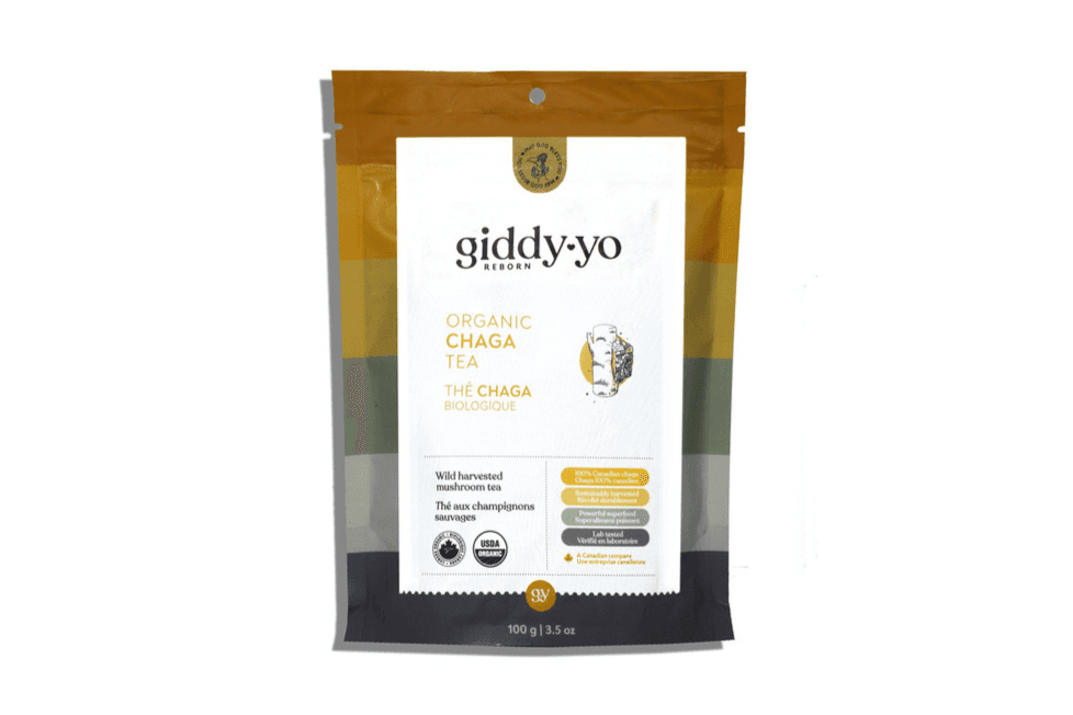 CHAGA TEA, 100 G, ORGANIC, WILDHARVESTED, CANADIAN, GLUTEN FREE (100 g)