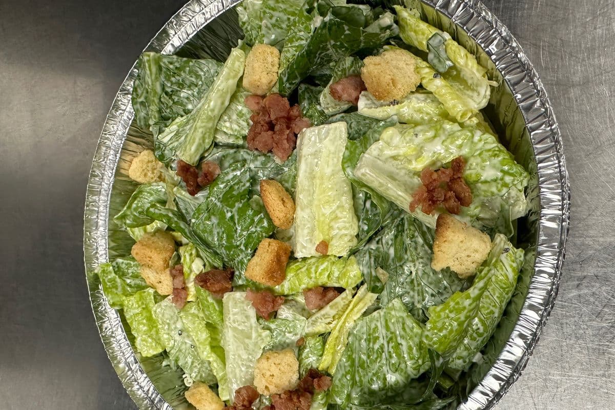 Caesar Salad (Small with Garlic Toast )