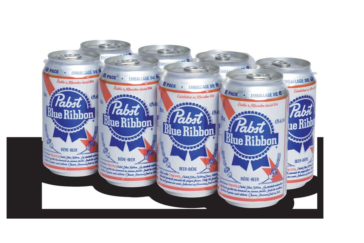Pabst Blue Ribbon 8 pack (8 x 355Ml Can)