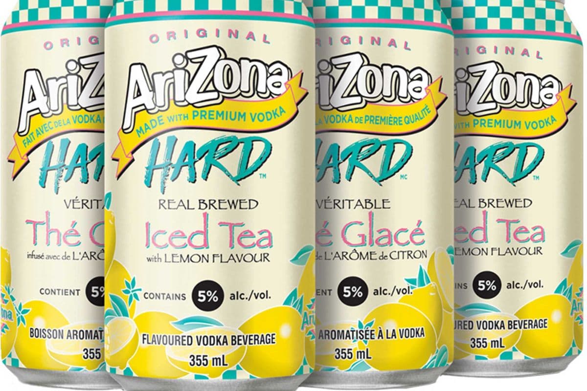 ARIZONA HARD LEMON ICED TEA 6 PACK ( 6 X 355ml ) (1 x 355ml)