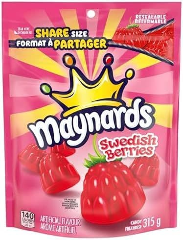 Maynards Friandise Swedish Berries 315g / Maynards Candies Swedish Berries 315g