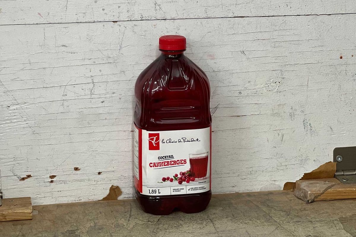 Canneberges juice (1.89l)