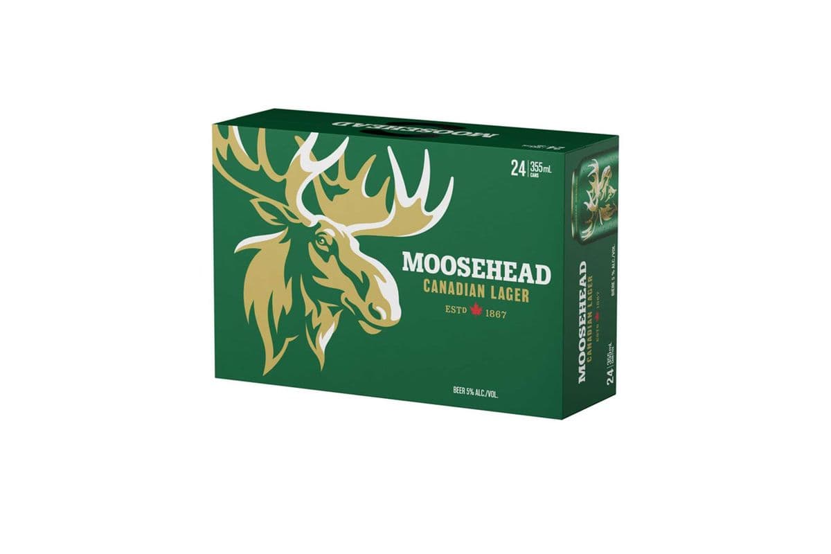 Moosehead Lager (24 x 355 ml Cans)
