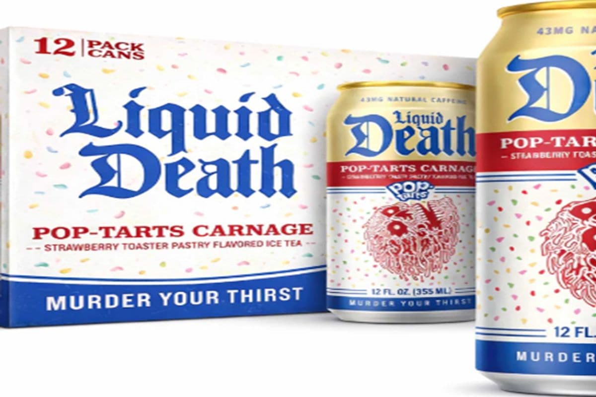 Liquid death poptarts carnage