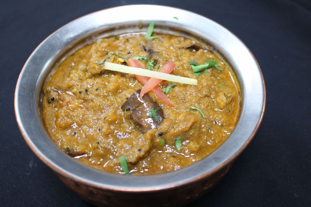 Masala Bhavan Eggplant Curry