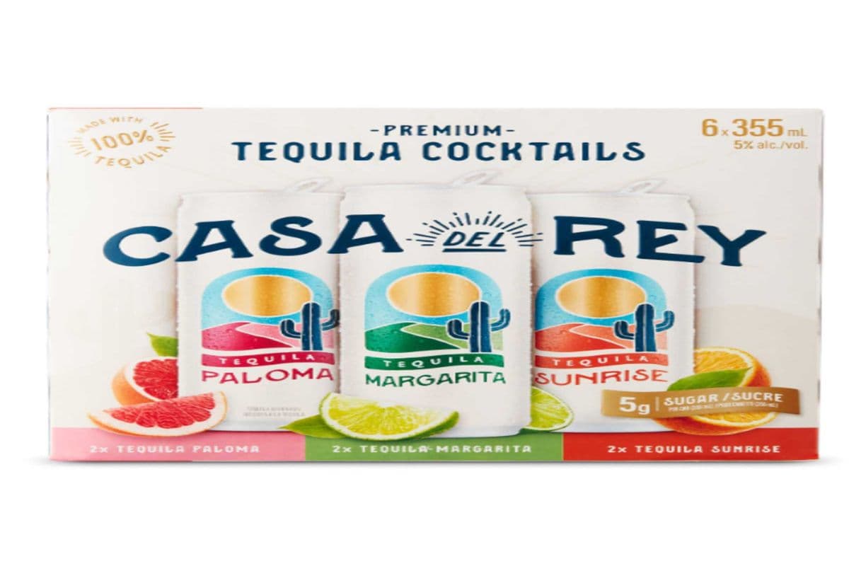 106035. CASA DEL REY TEQUILA COCKTAIL MIXED (1 x 6pc)